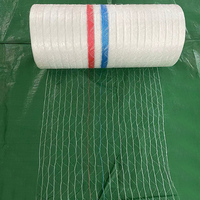 Filet de paillage en HDPE vierge blanc stabilisé anti-UV, robuste, pour balles de foin et ensilage, idéal pour la récolte de fourrage agricole - Vente en gros usine