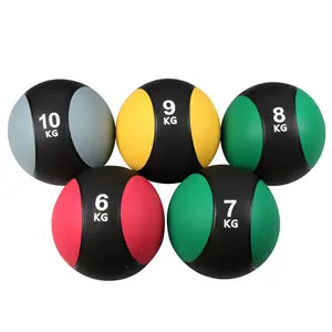Hot sale rubber medicine balls home gym fitness medicine ball rebounder