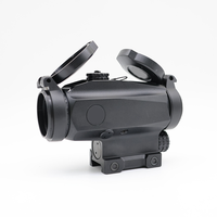 3X30 Aluminum Alloy Waterproof Prism Scope 3X Magnifier Red Green Reticle Shake Awake Prismatic Tactical for Hunting