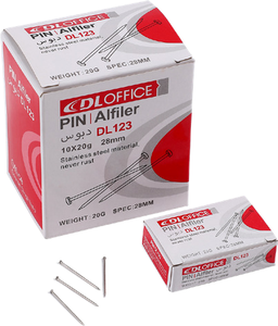 Material de Oficina para la Escuela, Alfileres de Oficina Nicked de 28 mm y 20 g - Product Image 2