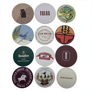Posavasos de Papel Personalizados Impresos con Logo, Absorbentes para Oficina, Hotel, Tazas de Té y Cerveza - Product Image 4
