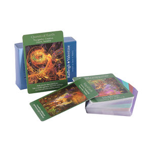 Nuovi 78 mazzi di tarocchi all'ingrosso Oracle Cards Deck divinazione gioco da tavolo tarocchi con guida - Product Image 2