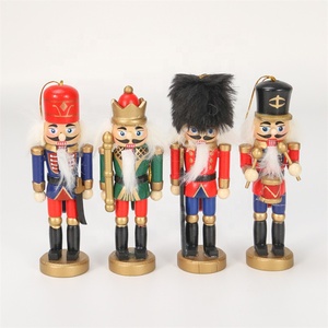 Navidad Jouets en <span class=keywords><strong>bois</strong></span> fabriqués à la main Soldats en <span class=keywords><strong>bois</strong></span> Design Ornements d'arbre de Noël Poupées Cadeaux <span class=keywords><strong>Casse</strong></span>-<span class=keywords><strong>Noisette</strong></span> pour les vacances - Product Image 6