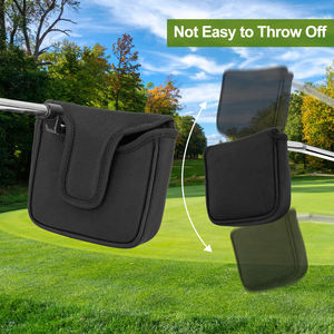 Housse de tête de putter carrée en nylon personnalisée, housse de driver de golf, housse de club, housse de putter de golf mallet - Product Image 6