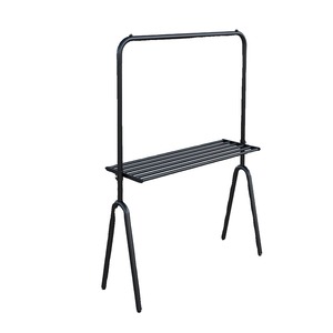 Séchoir à serviettes multi-niveaux en fer forgé, idéal pour balcon domestique avec support pour radiateur pour sécher les serviettes - Product Image 5