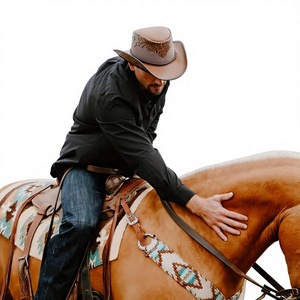 GENERSA SPORTS Chapeau de cowboy en laine marron unisexe à large bord, décontracté, pour l'extérieur/le cyclisme/les voyages, toutes saisons, taille adulte 50-52 cm - Product Image 6