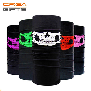 الجملة أنبوبي سلس 100% البوليستر الجمجمة الوجه باندانا مخصص أنبوب متعدد الوظائف باندانا متعددة - Product Image 3