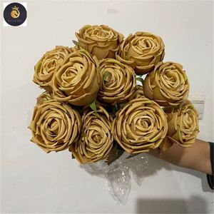 Floristería EV que suministra flores decorativas para bodas, decoración del hogar, flores artificiales, ramo de rosas de seda - Product Image 3