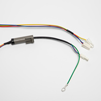 Kabel Harness Multi-Warna Kustom dengan Konektor Silinder Tertutup & Colokan Multi-Pin untuk Peralatan Pendingin Komersial dan Rumah Tangga