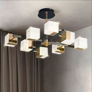 Zeal Lighting Modern Living Room Main Light Designer Ceiling High-end Atmospheric Bedroom Simple Dining Room <b>Chandelier</b> - Product Image 2