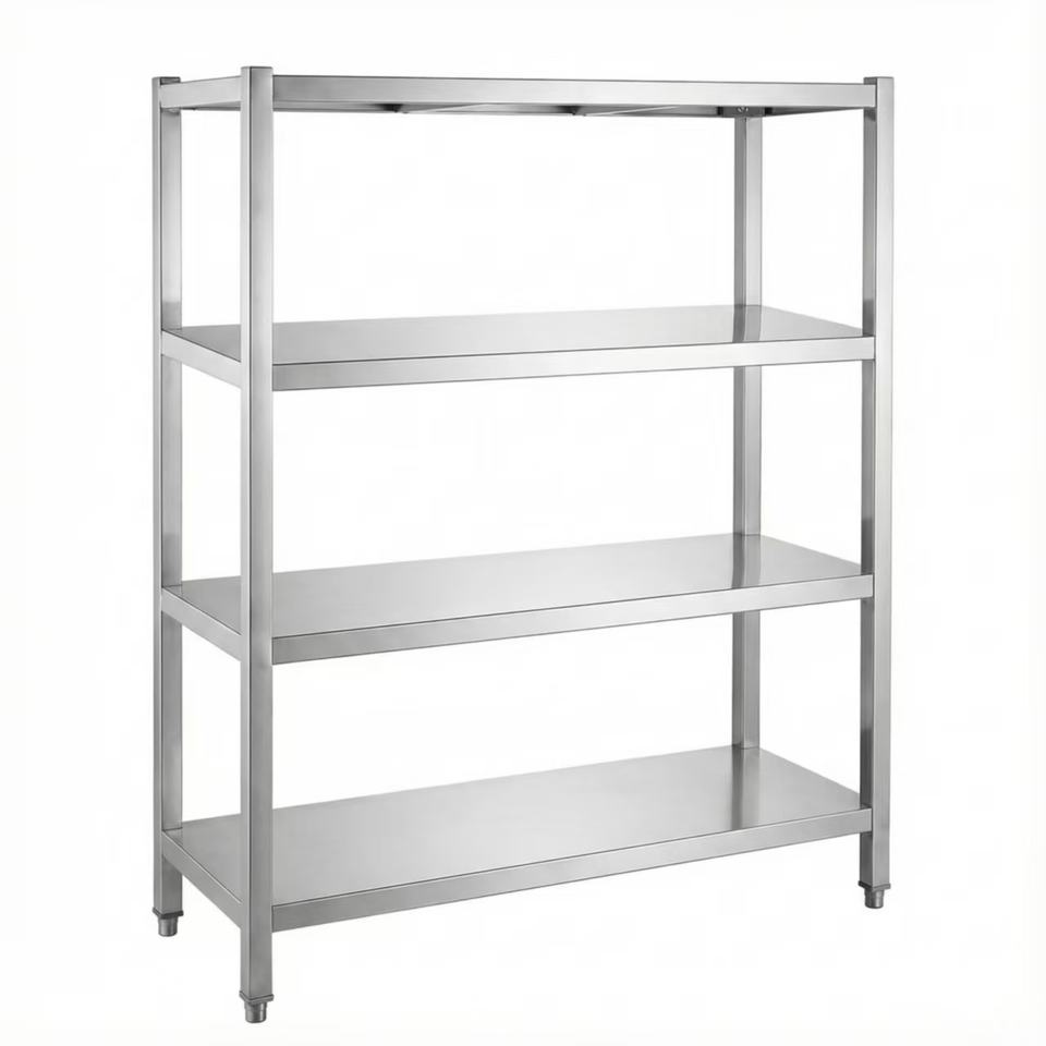 Commercial Kitchen Storage Rack Stainless Steel Floor-Standing Oven ...