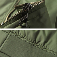 Blouson aviateur personnalisé pour hommes printemps extérieur coupe-vent vestes grande taille pour hommes 2021