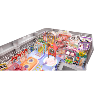 Área de Juegos Interior Grande para Niños de 640 m² y 10 m de Altura, Equipo de Juegos para Interiores - Product Image 3