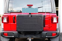Boîte de rangement pour hayon Jeep Wrangler JL, organiseur de coffre arrière pour pneu de secours, accessoires de voiture 4x4 tout-terrain, pièces automobiles