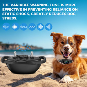 <span class=keywords><strong>Collar</strong></span> antiladridos para perros de alta tecnología con etiqueta remota Control de ladridos manual con un clic 6 modos efectivos para perros de todas las razas - Product Image 5