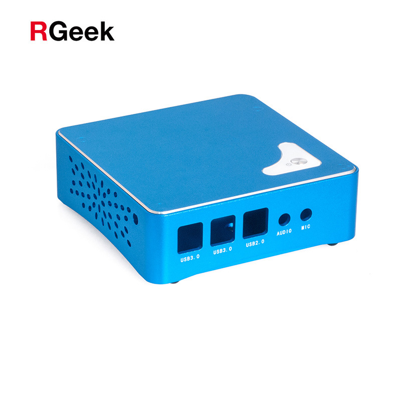 RGeek — boîtier personnalisé en aluminium, Mini PC Nano ITX