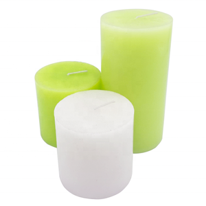 <span class=keywords><strong>Bougie</strong></span> <span class=keywords><strong>pilier</strong></span> blanche en cire bon marché pour la décoration de la maison, de l'église et des mariages, directement de l'usine - Product Image 6