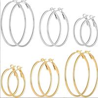 Magitaco 8 paires de boucles d'oreilles à clip en acier inoxydable avec pierre naturelle pour femmes, oreilles non percées, style printemps
