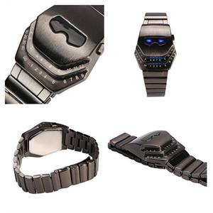 New Men Sport Alloy Digital Watch with Alarm Chronograph Complete <b>Calendar</b>-Black <b>Electronic</b> Bracelet Watch - Product Image 4