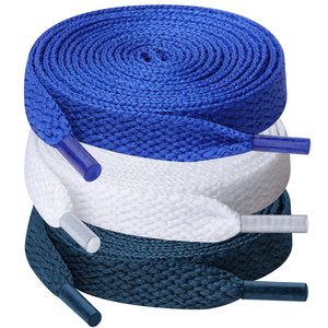 Cordones Planos de Poliéster VeloxSoles OEM con Puntas de Plástico, Diseño Personalizado con Estampado de Colores Arcoíris para Uso Deportivo y al Aire Libre - Pedidos al por Mayor - Product Image 4