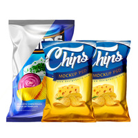 Pochette Doypack Imprimée Personnalisée de Qualité Alimentaire pour Snacks, Maïs et Chips, Matériau BOPP avec Soudure Dorsale et Thermoscellage