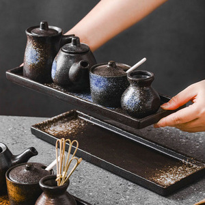 Assiette longue spéciale pour la cuisine japonaise Sushi Assiette créative Assiette rectangulaire Sashimi Plat froid Disque en céramique <span class=keywords><strong>Restaurant</strong></span> <span class=keywords><strong>vintage</strong></span> - Product Image 6