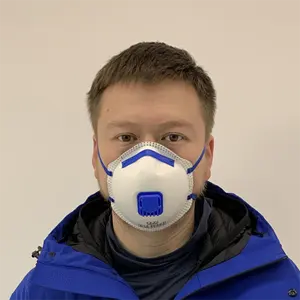 Protection anti-poussière ffp2 fffp3 masque anti-poussière avec masque à valve ffp2 bandeau moulé masque à valve ffp 2 avec masque respiratoire ffp2mask