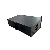 Système de sonorisation Line Array pour scène PA, petit et moyen format, double haut-parleur 6,5 pouces, 300W, pleine gamme