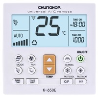 Control Remoto Universal para Aire Acondicionado con Pantalla LCD, 1000 en 1, para Uso Doméstico, Control de Temperatura y Calor