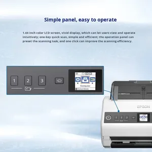 Scanner de bureau professionnel haute vitesse Epson DS-730N CIS USB avec alimentation <span class=keywords><strong>automatique</strong></span> <span class=keywords><strong>recto</strong></span>-<span class=keywords><strong>verso</strong></span> et numérisation à distance pour papier A4 - Product Image 3