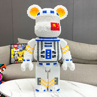 Bearbrick blocs de construction multi-modèles, décoration de la maison, jouet éducatif Bearbrick blocs de construction