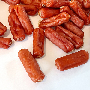 Salchicha de pato seca baja en grasa alta en proteínas de fábrica al por mayor golosinas OEM ODM aperitivos para <span class=keywords><strong>perros</strong></span> y gatos precio barato - Product Image 5