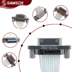 Chất lượng hàng đầu mật độ cao thiết bị điện tử 21 Pin hình chữ nhật kết nối J30J-21TJL dây kết nối - Product Image 3