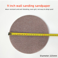 Papier abrasif universel en maille de haute qualité, adapté aux ponceuses murales sans poussière FESTOOL MIRKA 9 pouces, pour ponçage à sec du mastic