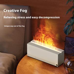 Hxtc88 ultrasons brume fraîche humidificateur à Air 3D glace feu flamme froide Table bureau Portable huile essentielle aromathérapie diffuseur - Product Image 4