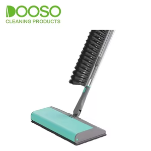 Creative Dooso Kit de nettoyage d'usine en acier inoxydable à long manche 3-en-1 vadrouille plate et <span class=keywords><strong>balai</strong></span> en <span class=keywords><strong>microfibre</strong></span> avec brosse détachable - Product Image 5