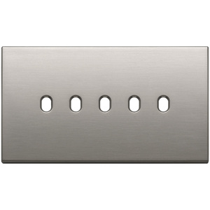 5Mx5 BS Vintage Brushed Nickel <b>Plate</b> 16.5cm Length Wall <b>Switch</b> Cover - Product Image 1