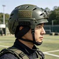 Casque de jeu WENDY en ABS/Nylon pour CS, équipement de terrain pour les fans de sports de plein air