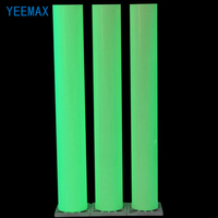 Señalización de Seguridad Luminosa Reflectante Autoadhesiva de PET/PVC Imprimible, Fotoluminiscente, para Advertencia de Salida de Emergencia