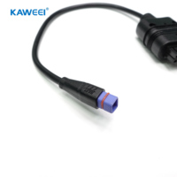 Rangkaian Kabel Tahan Air Micro Fit 3.0mm 2-24Pin Konektor Header IP67 Berisolasi PVC untuk Elektronik Otomotif
