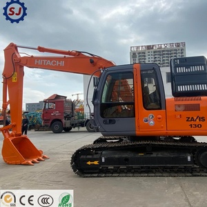 Excavatrice d'occasion Hitachi ZX130 de 13 tonnes, moteur fiable, pompe hydraulique, boîte de vitesses, prête pour le chantier, ZX200-3, vente flash - Product Image 2