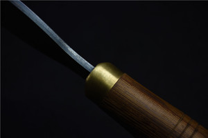 Ensemble de couteaux de cuisine en acier inoxydable avec manche en bois - Product Image 3