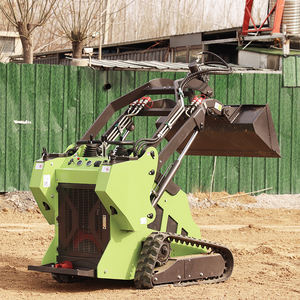 Minicargadora Honda con Motor de Gasolina/Diésel, Bomba, Engranaje, Cargador Frontal, Diseño de Orugas para Movimiento de Tierras, Alta Eficiencia, 0.2m3 - Product Image 6