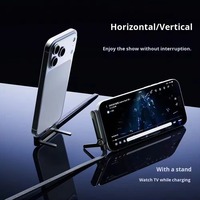 Cable de Carga USB C con Soporte para Teléfono, Multifunción, Carga Rápida de 240W, Cable de Datos con Logotipo Personalizado al por Mayor para Regalos Corporativos de Oficina