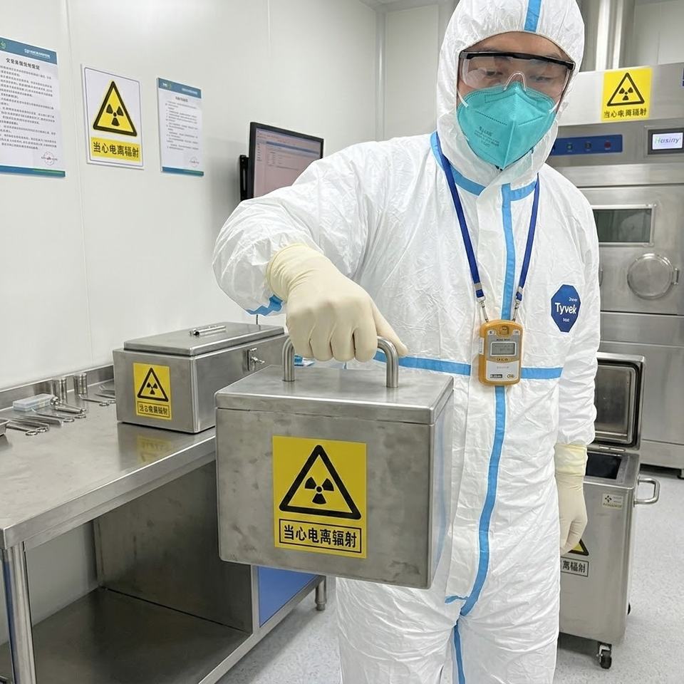 High Density Lead Lined Box for Radioactive Waste Radiation Shielding ...