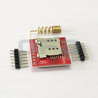 Modul GSM Simcom SIM800L Termasuk Papan PCB Antena Modul Papan Adaptor GSM SIM800L Modul Papan Inti Kartu MicroSIM Modul GSM SIM800L
