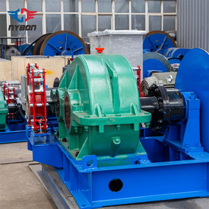 Treuil industriel électrique à câble de 60 tonnes à grande vitesse, personnalisé JK, avec <span class=keywords><strong>guide</strong></span> pour le tirage de câbles - Product Image 3