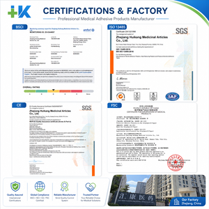 Cinta Adhesiva Médica Microporosa <span class=keywords><strong>HUI</strong></span> <span class=keywords><strong>KANG</strong></span> PE, Certificación CE, Desinfectada con Óxido de Etileno, Tamaños 1.25-10CM, Modelo HK-8045 - Product Image 6