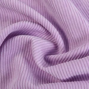Hiver et automne lourd solide côtelé <span class=keywords><strong>velours</strong></span> côtelé 100% polyester épais manteau doux pantalon tissu pour vêtement - Product Image 2