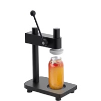 Machine de scellage manuelle de canettes de boissons, nouvelle conception, haute productivité, pour usage domestique et commercial, en aluminium aérospatial